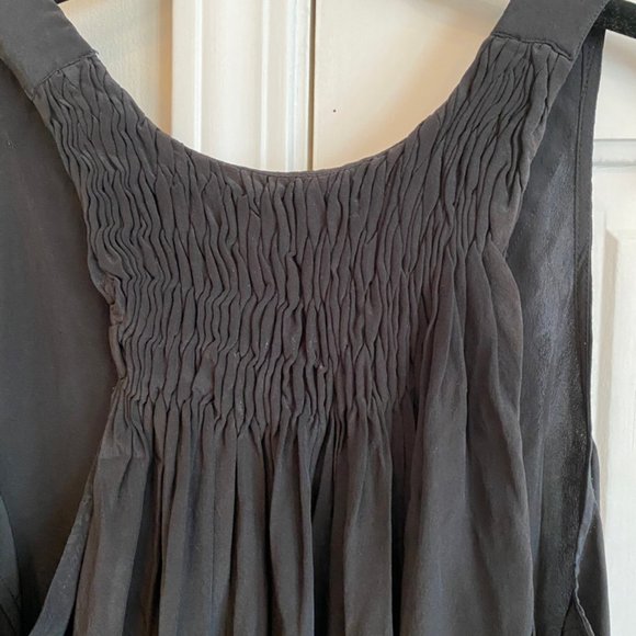 Joie Sleeveless Mini Silk Shift Dress - Picture 4 of 4